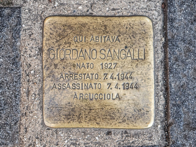 Giordano Sangalli e il gap "Carlo Pisacane"
